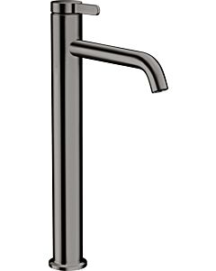 hansgrohe Axor One mitigeur lavabo 48002330 projection 180mm, garniture de vidange déverrouillable, chrome noir poli