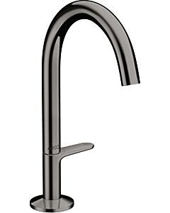 hansgrohe Axor One Waschtischarmatur 48020330 Ausladung 140mm, mit Push-Open-Ablaufgarnitur, polished black chrome