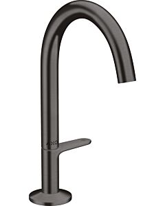 hansgrohe Axor One mitigeur lavabo 48020340 projection 140mm, avec push-open garniture de vidange , chrome noir brossé