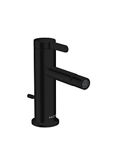 hansgrohe Axor One Bidetarmatur 48210670 Ausladung 113mm, Zugstangen-Ablaufgarnitur, mattschwarz
