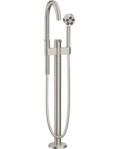 hansgrohe Axor One Wannenarmatur 48440800 Ausladung 220mm, bodenstehend, Edelstahl-Optik