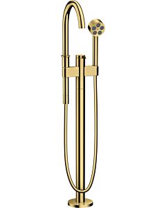 hansgrohe Axor One Wannenarmatur 48440990 Ausladung 220mm, bodenstehend, polished gold optic