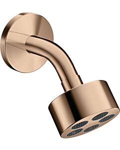 hansgrohe Axor One Kopfbrause 48490300 mit Brausearm, polished red gold
