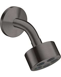 hansgrohe Axor One douche de tête 48490340 avec bras de douche, chrome noir brossé