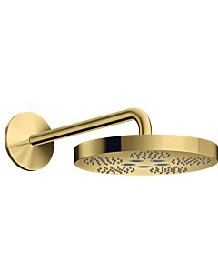 hansgrohe Axor One Kopfbrause 48491990 mit Brausearm, 1jet, polished gold optic
