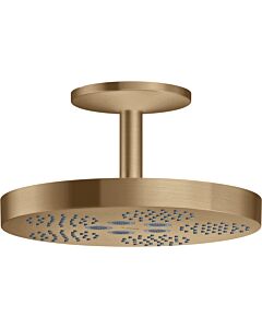 hansgrohe Axor One Head shower 48493140 with ceiling connection, 1jet, brushed bronze