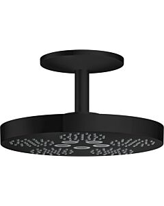 hansgrohe Axor One Kopfbrause 48494670 mit Deckenanschluss, mattschwarz