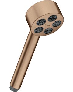 hansgrohe Axor One hand shower 48651310 DN 15, 75mm, 1jet, brushed red gold