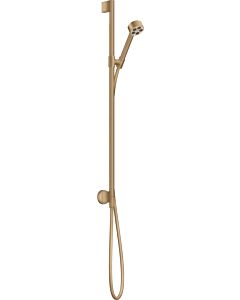 hansgrohe Axor One Brauseset 48791140 mit Wandanschluss, 75mm, 1jet, brushed bronze