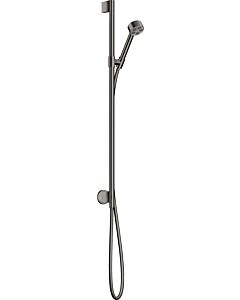 hansgrohe Axor One shower set 48791330 with wall connection, 75mm, 1jet, polished black chrome