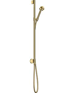 hansgrohe Axor One Brauseset 48791990 mit Wandanschluss, 75mm, 1jet, polished gold optic
