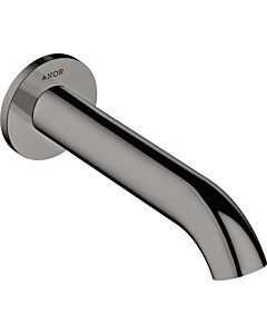 hansgrohe Axor Uno bec de bain 38411330 projection 178mm, courbé, avec rosace, montage mural, chrome noir poli