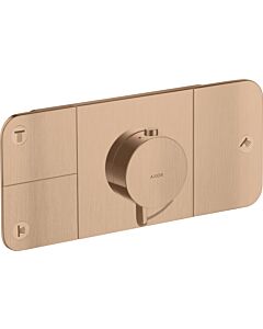 hansgrohe Axor One final assembly set 45713310 flush-mounted thermostat module, 3 Verbraucher , brushed red gold