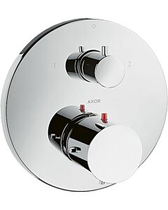 hansgrohe Brause Thermostat Axor Starck 10720000 Unterputz, mit Ab- und Umstellventil, chrom