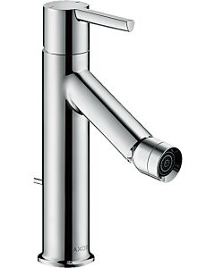 hansgrohe Axor Starck Bidetarmatur 10214000 mit Hebelgriff, Ablaufgarnitur