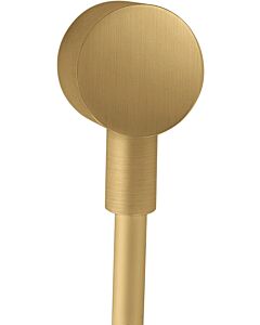 hansgrohe Axor Schlauchanschluss 27451250 rund, mit Rückflussverhinderer, brushed gold optic
