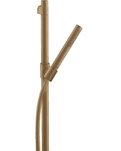 hansgrohe Axor Starck shower set 27983140 900mm, with hand shower, 1jet, brushed bronze