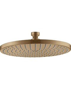 hansgrohe Axor Starck douche de tête à plaque 28494140 montage au plafond ou au mur, 240mm, 1jet, bronze brossé