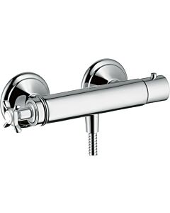 hansgrohe Brausethermostat Axor Montreux 16261000 Aufputz, Kreuzgriff, chrom