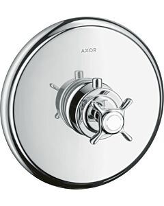 hansgrohe Fertigmontageset Axor Montreux 16810000 Unterputz-Thermostatbatterie, Kreuzgriff, chrom