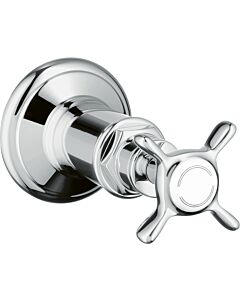hansgrohe Fertigmontageset Axor Montreux 16871000 Unterputz-Absperrventil, chrom
