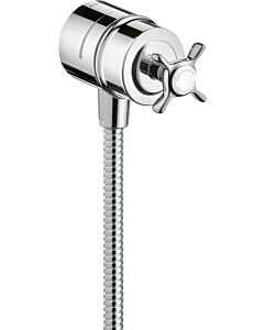 hansgrohe Axor Montreux Stop shut-off valve 16882000 with non-return valve, cross handle, chrome