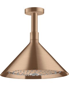 hansgrohe Axor Kopfbrause 26022310 mit Deckenanschluss, brushed red gold