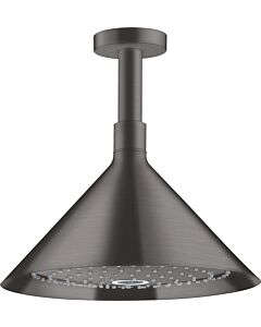 hansgrohe Axor Kopfbrause 26022340 mit Deckenanschluss, brushed black chrome
