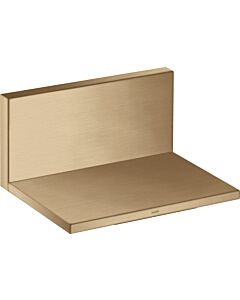 hansgrohe Axor Starck Fertigmontageset 10942140 UP, Schwallauslauf, Ausladung 180mm, brushed bronze