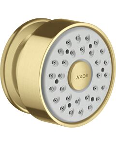 hansgrohe Axor side shower 28464250 round rosette, swivelling, 1jet, brushed gold optic