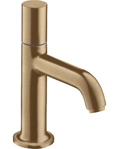 hansgrohe Valve à pilier Axor 38130140 projection 100mm, sans garniture de vidange , bronze brossé