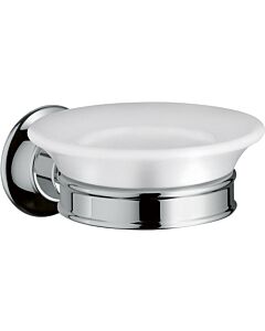hansgrohe Seifenschale Axor Montreux 42033000 Keramik, Halter Metall, chrom