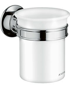 hansgrohe Zahnbecher Axor Montreux 42134000 Keramik, Halter Metall, chrom