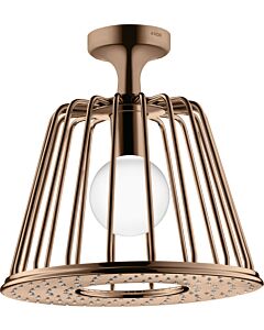 hansgrohe Axor LampShower overhead shower 26032300 with ceiling connection, polished red gold