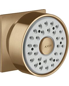 hansgrohe Axor Seitenbrause 28469140 eckige Rosette, schwenkbar, 1jet, brushed bronze