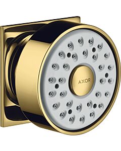 hansgrohe Axor douche latérale 28469990 rosace carrée, pivotante , 1jet, optique or poli