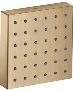 hansgrohe Axor Starck Finishing set 28491140 UP shower module, 120x120mm, brushed bronze