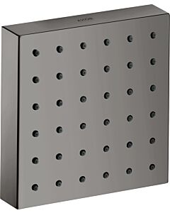 hansgrohe Axor Starck set de montage final 28491330 module de douche à encastrer, 120x120mm, chrome noir poli