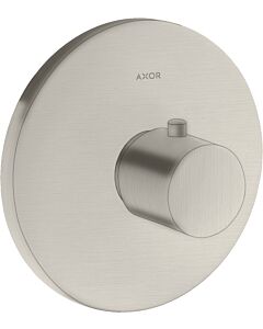 hansgrohe Axor Uno Fertigmontageset 38715800 Unterputz-Thermostat, Edelstahl-Optik