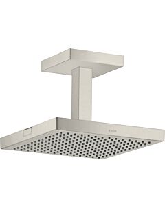 hansgrohe Axor Starck head shower 10929800 with ceiling connection, 240x240mm, 1jet, stainless steel look