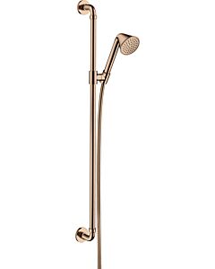 hansgrohe Axor set de douche 26023300 900mm, avec douchette 85 1jet, or rouge poli