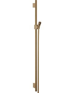 hansgrohe Axor Uno Shower rail 27989140 900mm, with shower hose 1600mm, brushed bronze