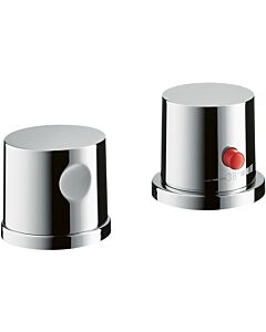 Axor Uno 2-Loch Wannenrandarmatur 38480000 Unterputz Thermostat, chrom