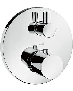 hansgrohe Wannenthermostat Axor Uno² mit Ab-/Umstellventil, chrom