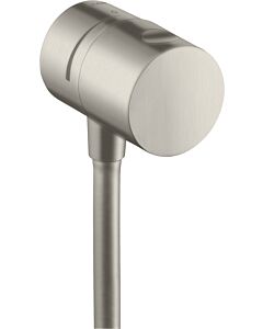 hansgrohe Fixfit Absperrventil 38882800 Aufputz, Edelstahl-Optik