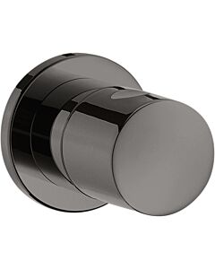 hansgrohe Axor Uno kit de montage final 38976330 vanne d&#39;arrêt encastrée, chrome noir poli