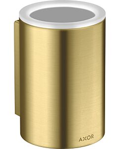 hansgrohe Axor tooth cup 42804950 d= 76x114mm, wall mounting, brushed brass