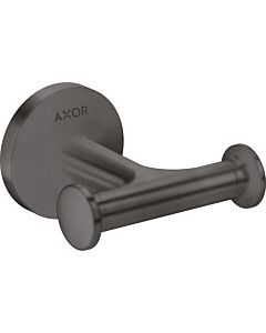 hansgrohe Axor Handtuckhaken 42812340 doppelt, Wandmontage, brushed black chrome