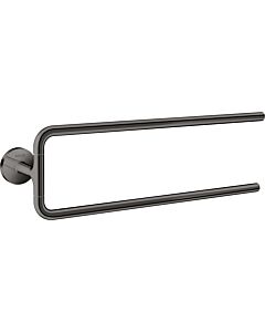 hansgrohe Axor towel holder 42822330 490mm, two-armed, swiveling, wall mounting, polished black chrome