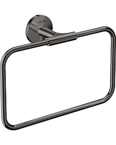 hansgrohe Axor Handtuchring 42823330 250x216mm, schwenkbar, Wandmontage, polished black chrome